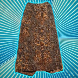 90s VINTAGE PAISLEY SKIRT